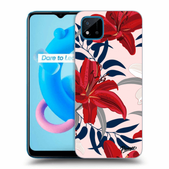 Hülle für Realme C11 (2021) - Red Lily