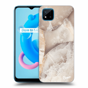 Hülle für Realme C11 (2021) - Cream marble