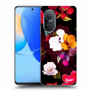Picasee Huawei Nova 9 SE Hülle - Transparentes Silikon - Flowers and Berries