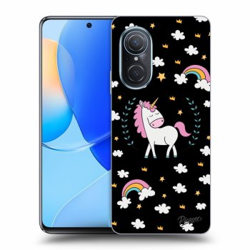 Hülle für Huawei Nova 9 SE - Einhorn Sternenhimmel