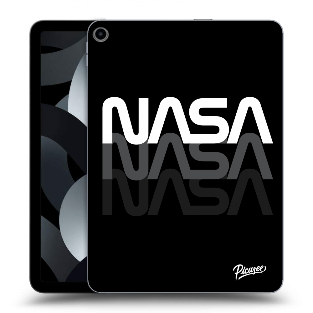 Picasee transparente Silikonhülle für Apple iPad Air 5 10.9" 2022 - NASA Triple