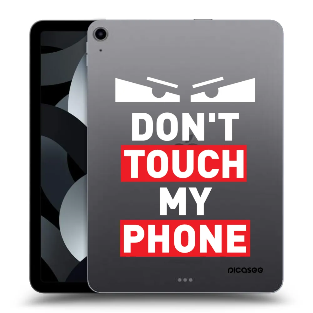 Picasee transparente Silikonhülle für Apple iPad Air 5 10.9" 2022 - Shadow Eye - Transparent