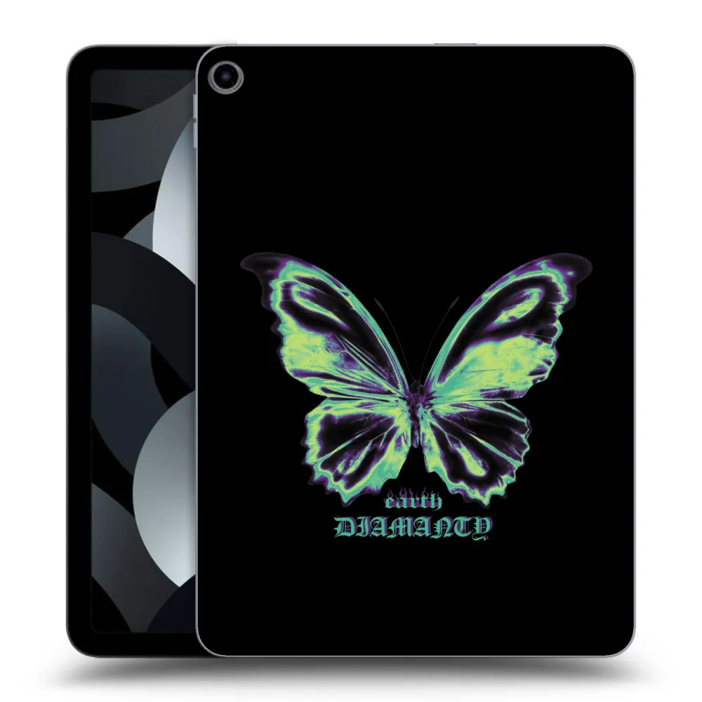 Picasee transparente Silikonhülle für Apple iPad Air 5 10.9" 2022 - Diamanty Blue