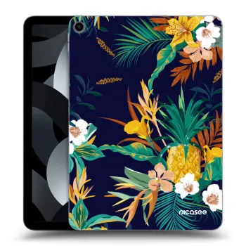 Picasee transparente Silikonhülle für Apple iPad Air 5 10.9" 2022 - Pineapple Color