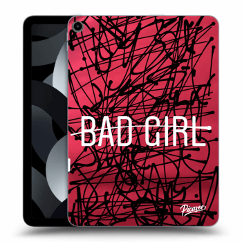 Picasee transparente Silikonhülle für Apple iPad Air 5 10.9" 2022 - Bad girl