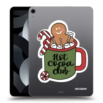 Picasee transparente Silikonhülle für Apple iPad Air 5 10.9" 2022 - Hot Cocoa Club