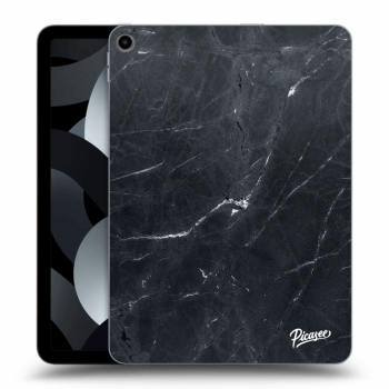 Picasee transparente Silikonhülle für Apple iPad Air 5 10.9" 2022 - Black marble