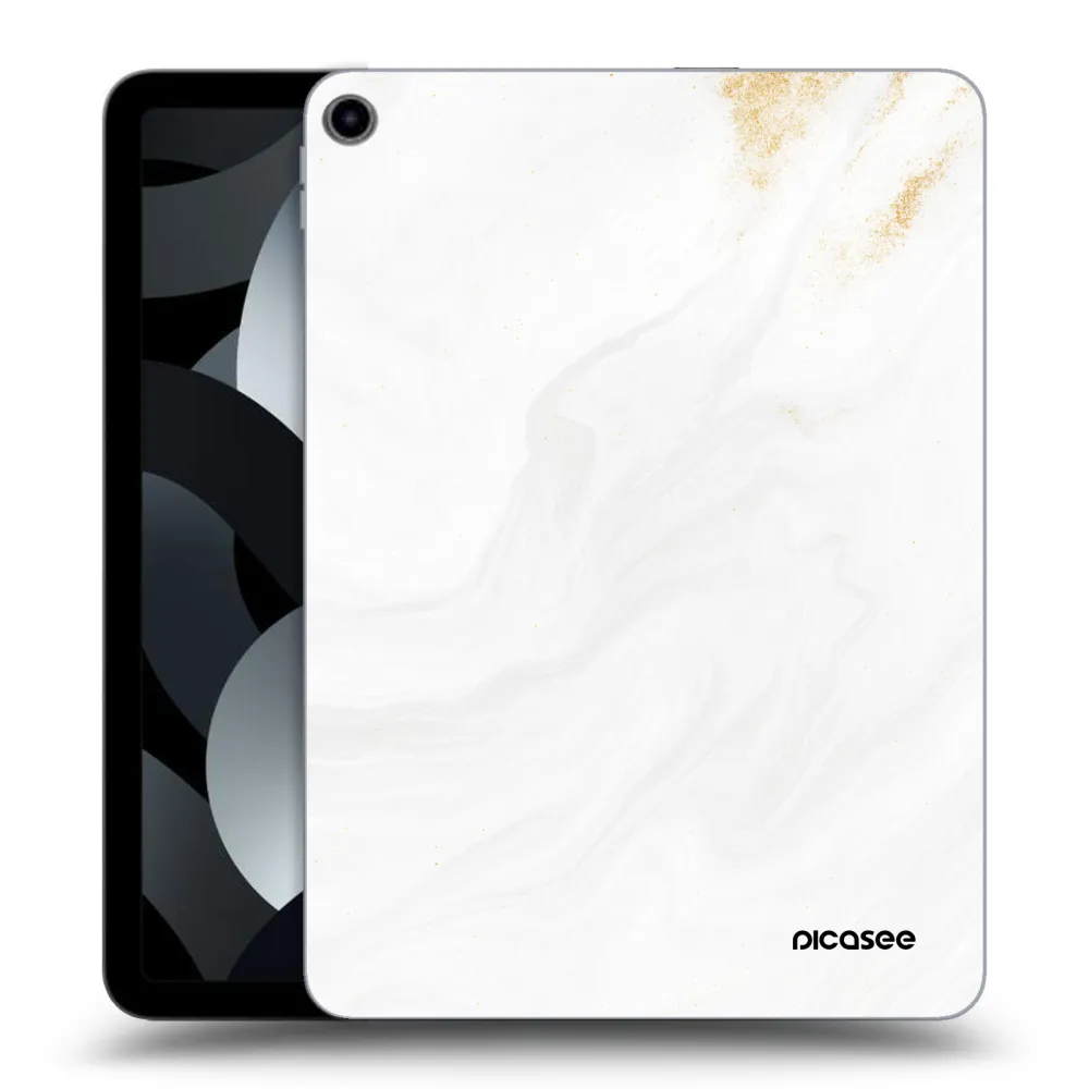 Picasee transparente Silikonhülle für Apple iPad Air 5 10.9" 2022 - White