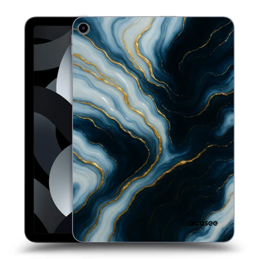 Picasee transparente Silikonhülle für Apple iPad Air 5 10.9" 2022 - Luna