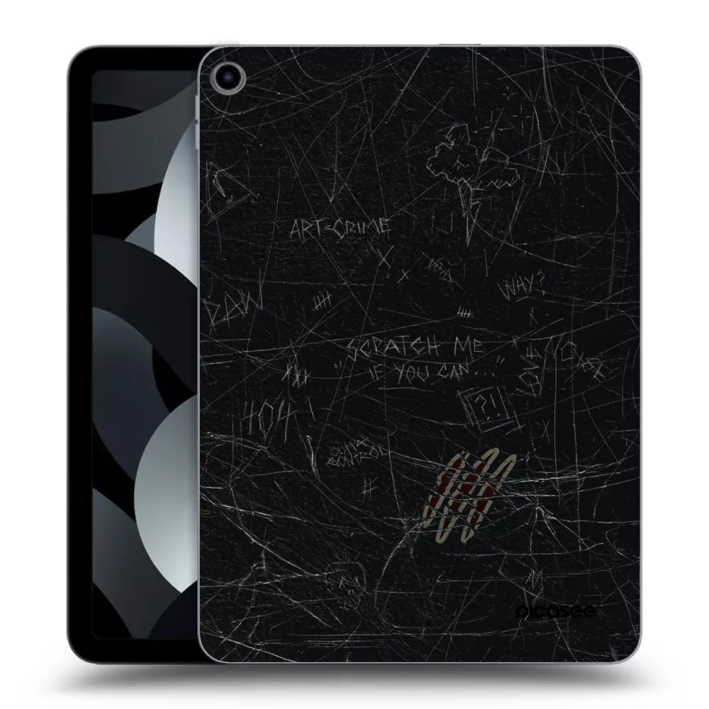 Picasee transparente Silikonhülle für Apple iPad Air 5 10.9" 2022 - SCRATCH