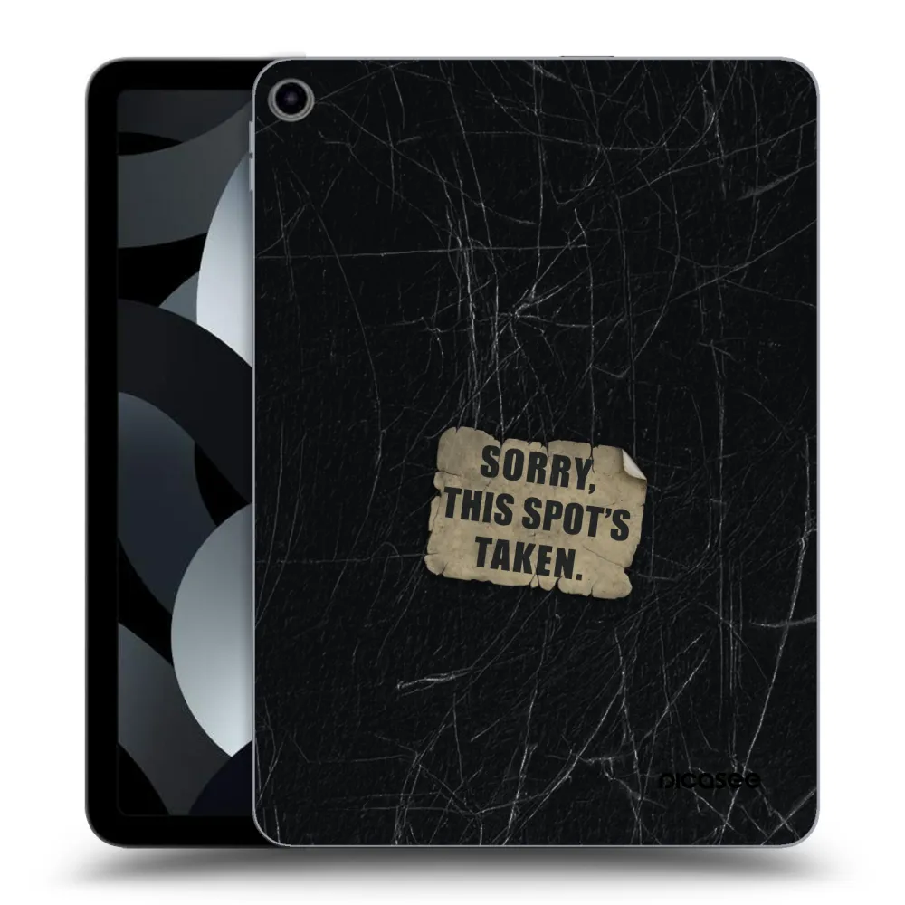 Picasee transparente Silikonhülle für Apple iPad Air 5 10.9" 2022 - SORRY