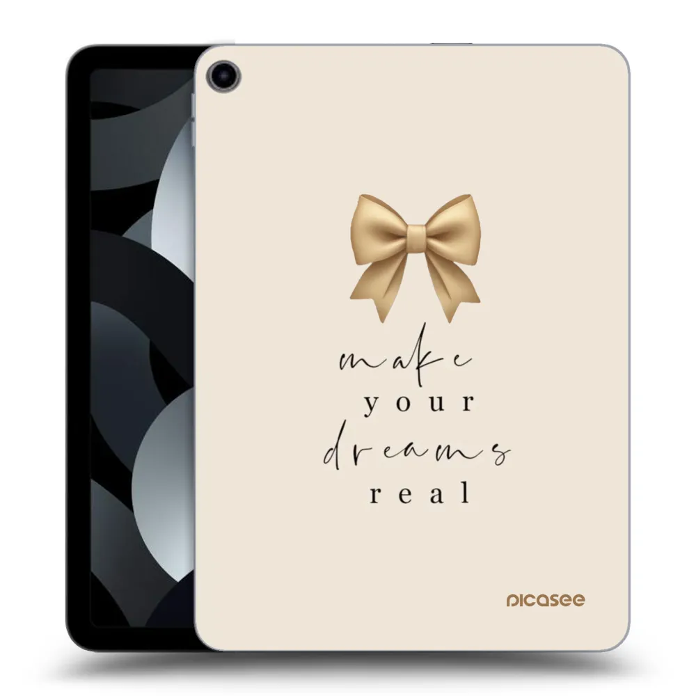 Picasee transparente Silikonhülle für Apple iPad Air 5 10.9" 2022 - Golden Dream