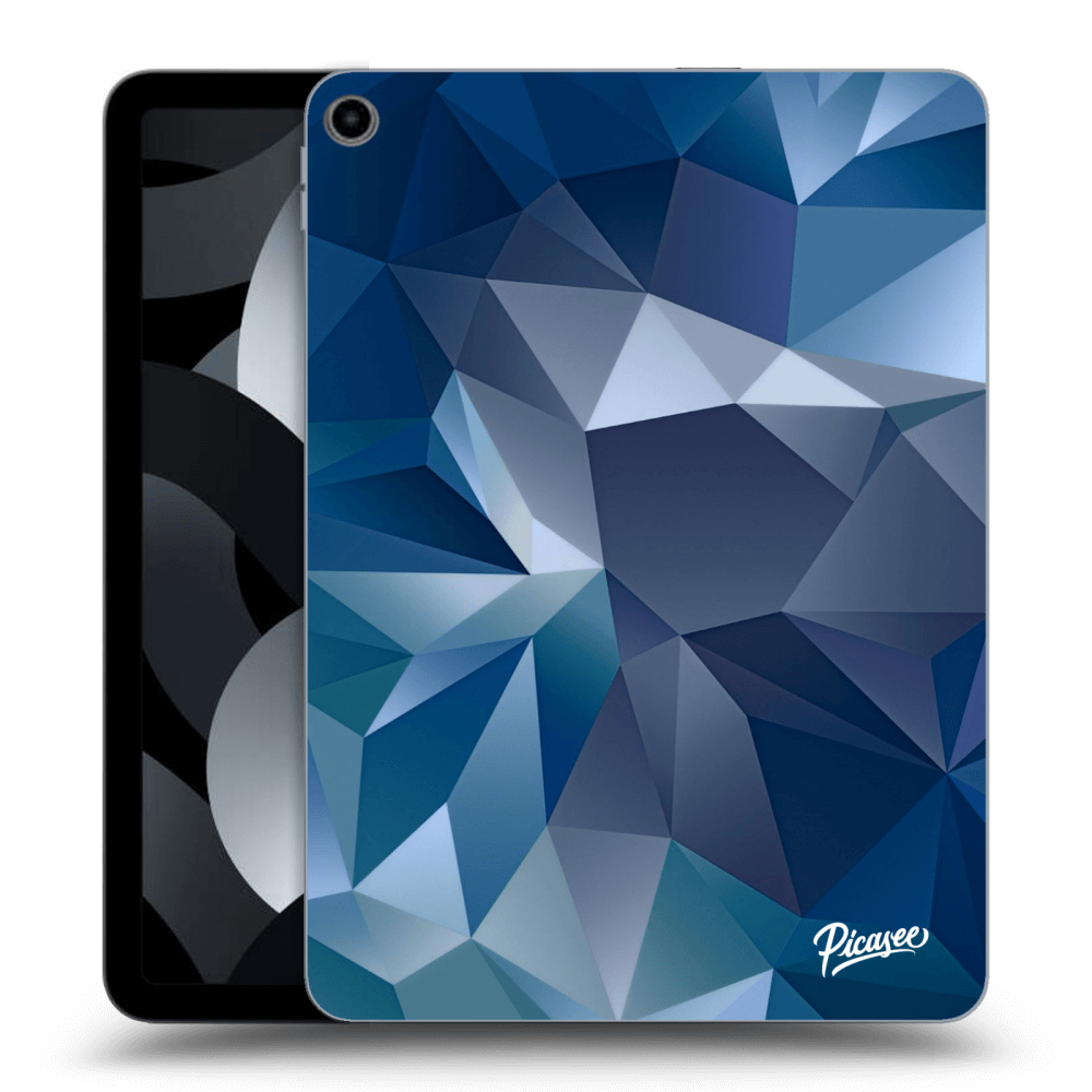 Picasee Schwarze Silikonhülle für Apple iPad Air 5 10.9" 2022 - Wallpaper