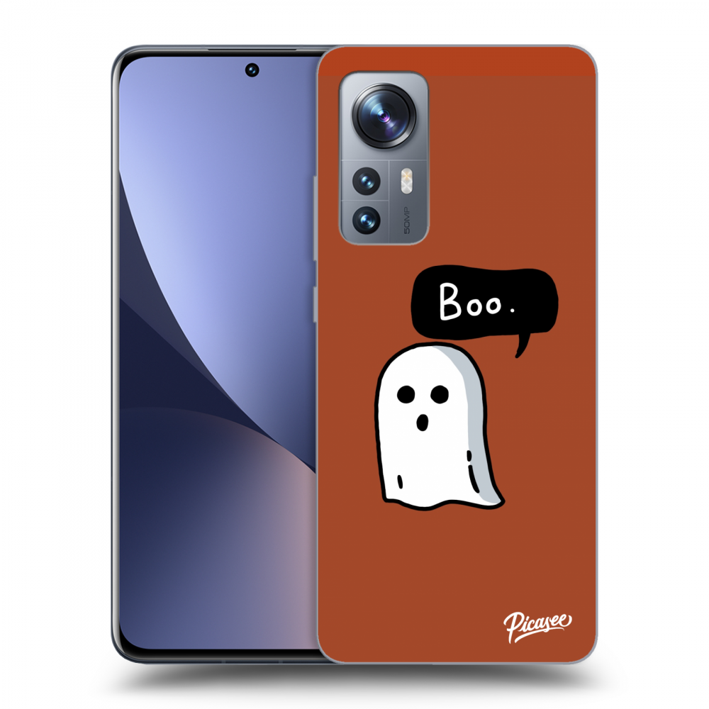 Picasee Xiaomi 12 Hülle - Transparentes Silikon - Boo
