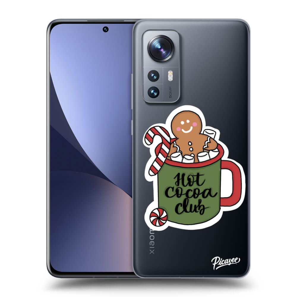 Picasee Xiaomi 12 Hülle - Transparentes Silikon - Hot Cocoa Club