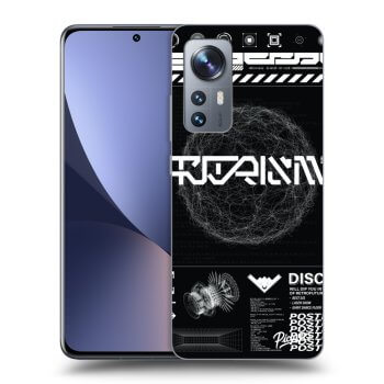 Picasee Xiaomi 12 Hülle - Transparentes Silikon - BLACK DISCO