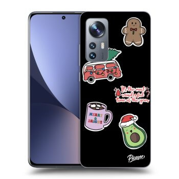 Hülle für Xiaomi 12 - Christmas Stickers