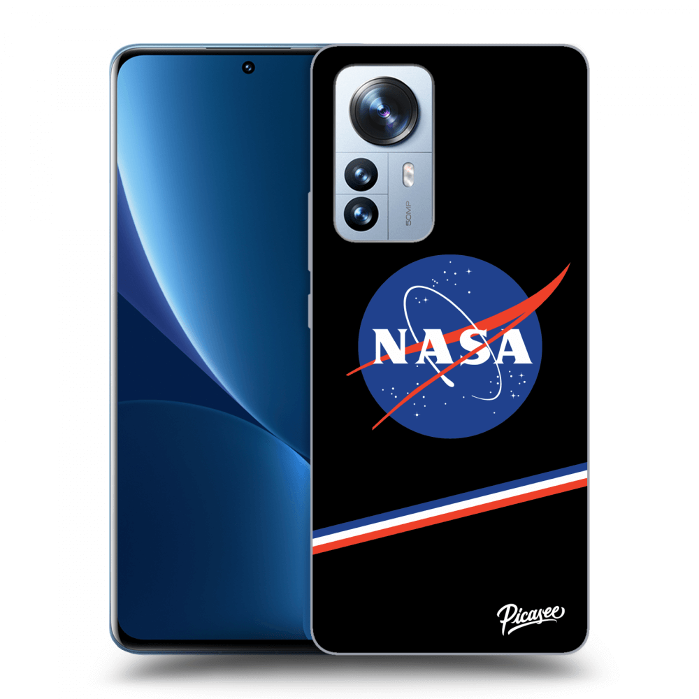 Picasee Xiaomi 12 Pro Hülle - Schwarzes Silikon - NASA Original