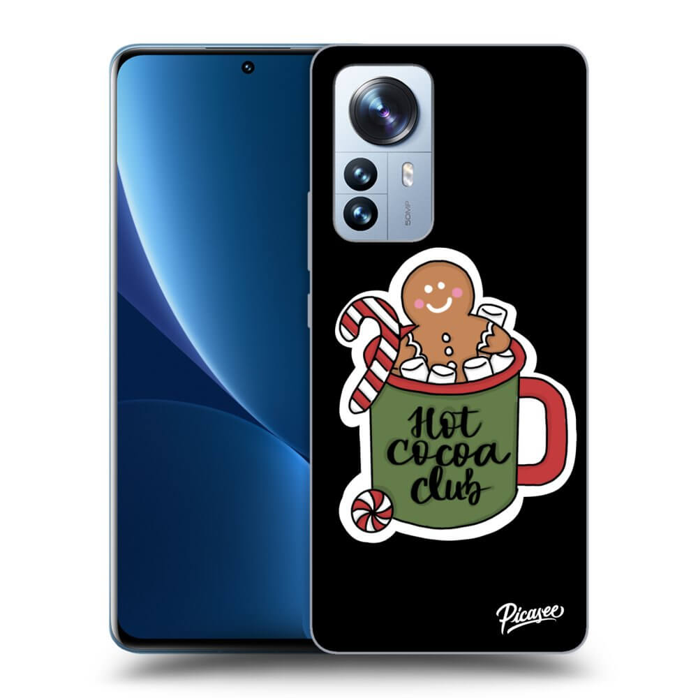 Picasee Xiaomi 12 Pro Hülle - Schwarzes Silikon - Hot Cocoa Club