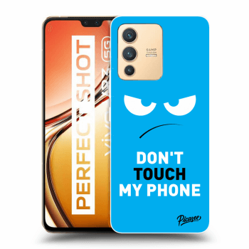 Hülle für Vivo V23 5G - Angry Eyes - Blue
