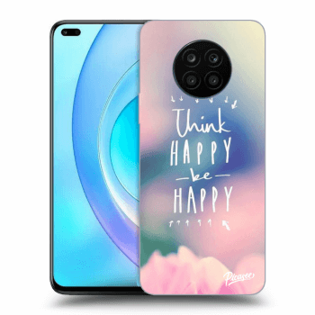 Picasee Honor 50 Lite Hülle - Schwarzes Silikon - Think happy be happy