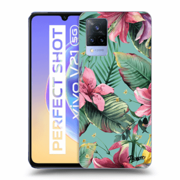 Picasee Vivo V21 5G Hülle - Transparentes Silikon - Hawaii