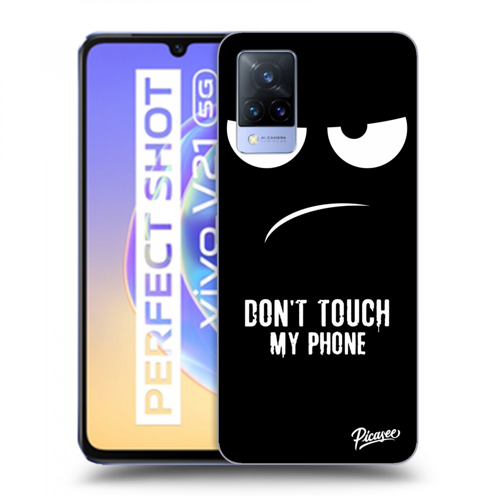 Picasee ULTIMATE CASE für Vivo V21 5G - Don't Touch My Phone