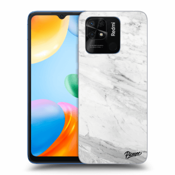 Hülle für Xiaomi Redmi 10C - White marble