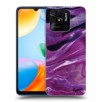 Picasee ULTIMATE CASE für Xiaomi Redmi 10C - Purple glitter