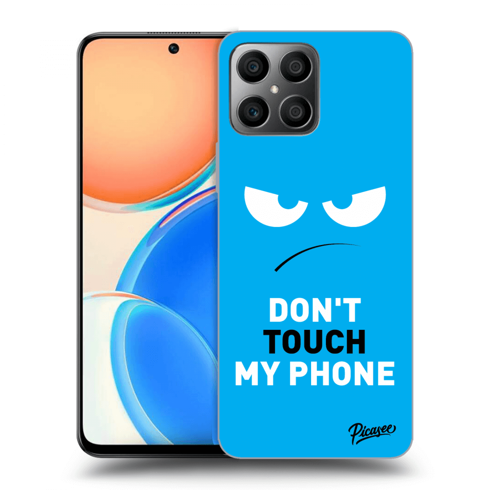 Picasee ULTIMATE CASE für Honor X8 - Angry Eyes - Blue