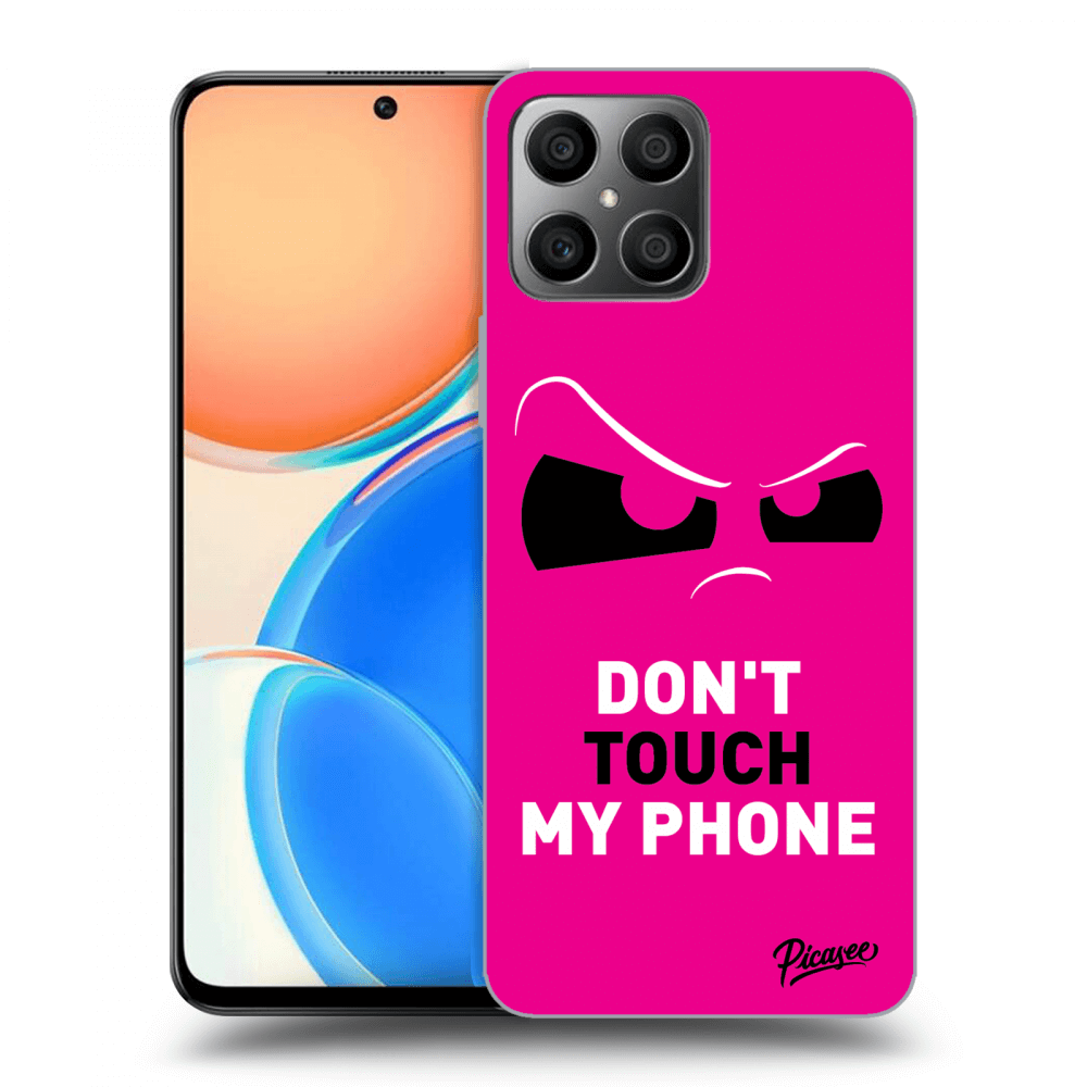 Picasee ULTIMATE CASE für Honor X8 - Cloudy Eye - Pink