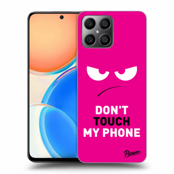 Picasee ULTIMATE CASE für Honor X8 - Angry Eyes - Pink