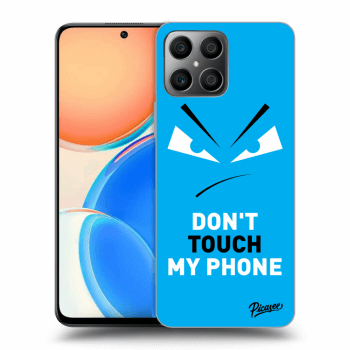 Hülle für Honor X8 - Evil Eye - Blue