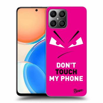 Hülle für Honor X8 - Evil Eye - Pink