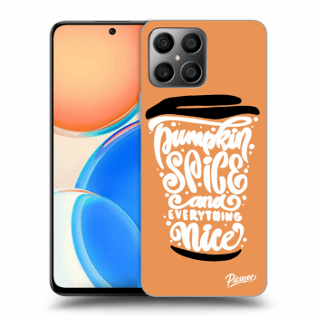 Hülle für Honor X8 - Pumpkin coffee
