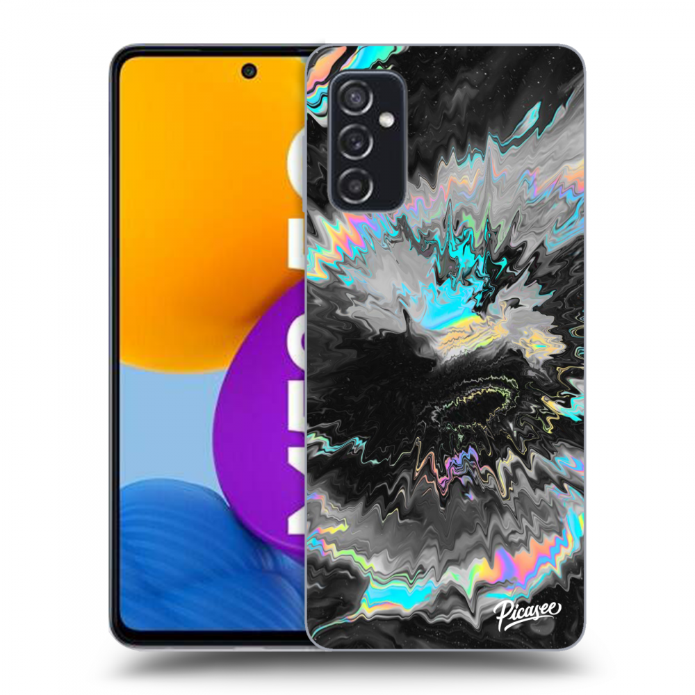 Picasee Samsung Galaxy M52 5G Hülle - Transparentes Silikon - Magnetic