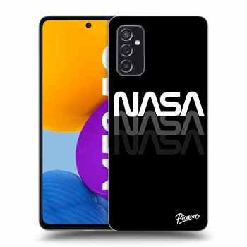 Picasee Samsung Galaxy M52 5G Hülle - Transparentes Silikon - NASA Triple