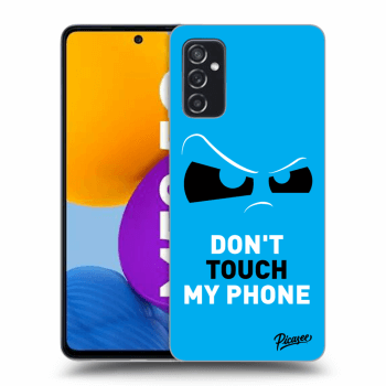 Hülle für Samsung Galaxy M52 5G - Cloudy Eye - Blue