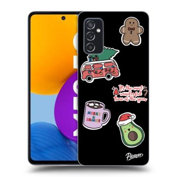 Hülle für Samsung Galaxy M52 5G - Christmas Stickers