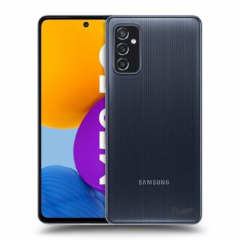 Picasee Samsung Galaxy M52 5G Hülle - Transparentes Silikon - Clear