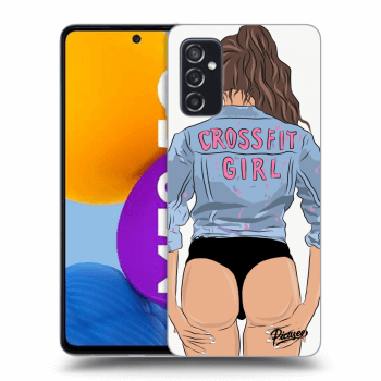 Picasee ULTIMATE CASE für Samsung Galaxy M52 5G - Crossfit girl - nickynellow