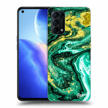 Hülle für OPPO Reno 5 5G - Green Gold