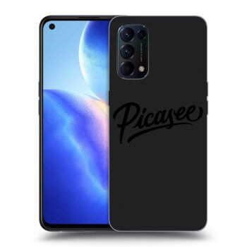 Picasee OPPO Reno 5 5G Hülle - Schwarzes Silikon - Picasee - black
