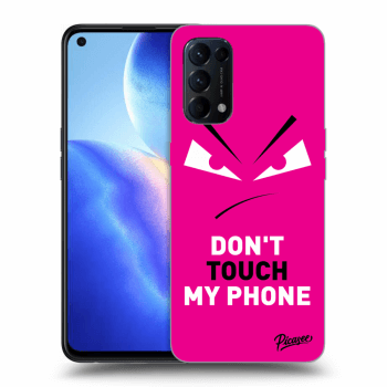 Hülle für OPPO Reno 5 5G - Evil Eye - Pink