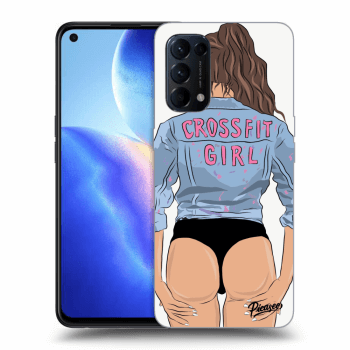 Picasee ULTIMATE CASE für OPPO Reno 5 5G - Crossfit girl - nickynellow