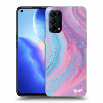 Hülle für OPPO Reno 5 5G - Pink liquid