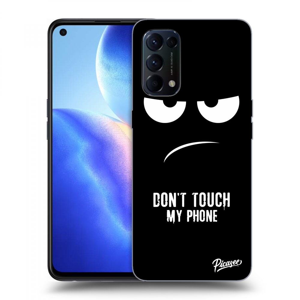 Picasee ULTIMATE CASE für OPPO Reno 5 5G - Don't Touch My Phone