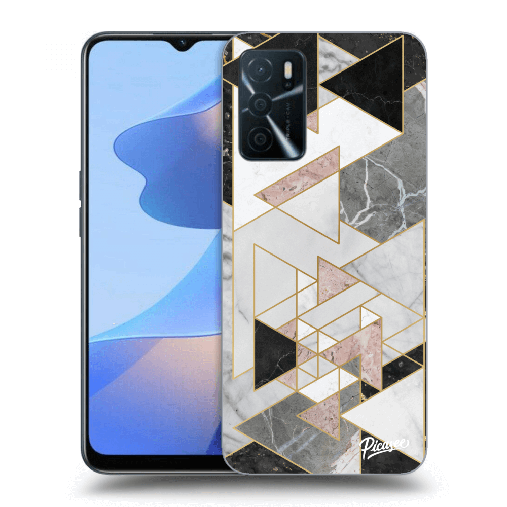 Picasee ULTIMATE CASE für OPPO A16 - Light geometry