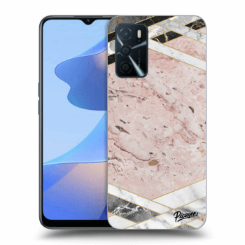 Hülle für OPPO A16 - Pink geometry
