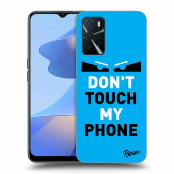 Hülle für OPPO A16 - Shadow Eye - Blue